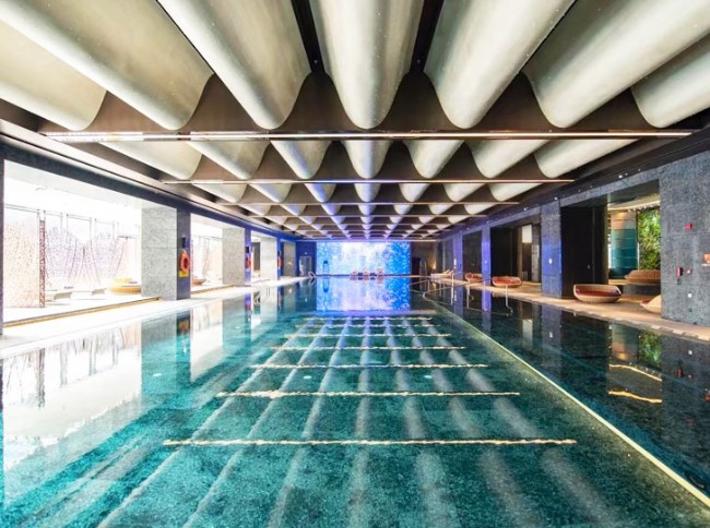 三亚网站建设西安W酒店泳池